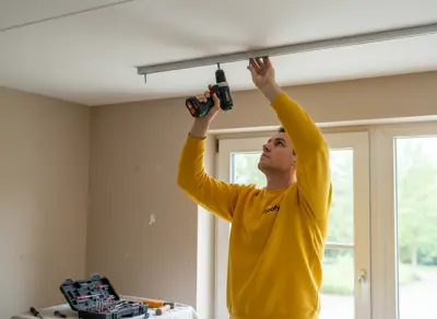 Gordijnrail laten monteren