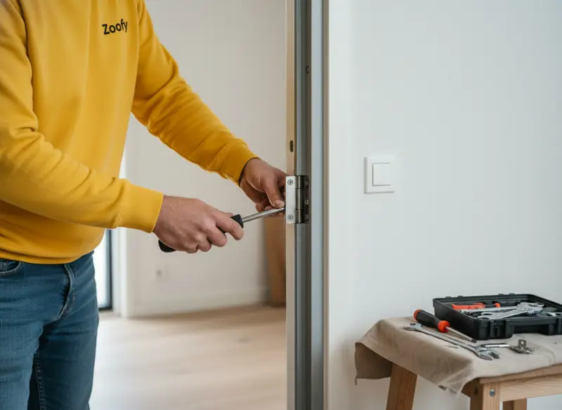 Paumelle in stalen kozijn laten vervangen