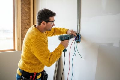 Elektrapunt laten aanleggen