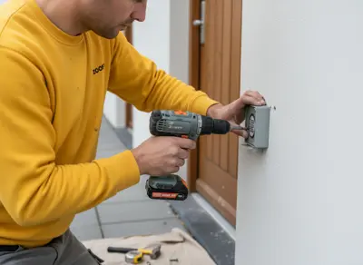 Sleutelkastje laten monteren