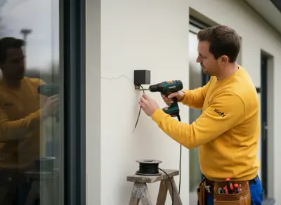 Buitenverlichting laten aanleggen