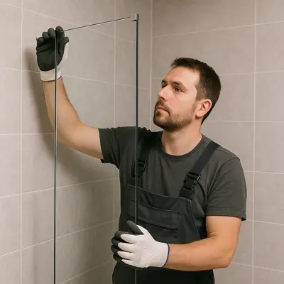 Douchewand laten plaatsen