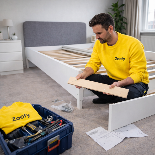 IKEA bed laten monteren