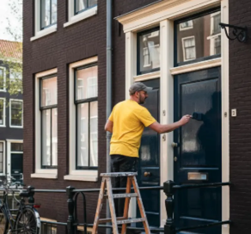 Paint a front door