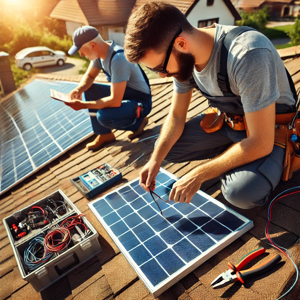 Have your solar panel repaired