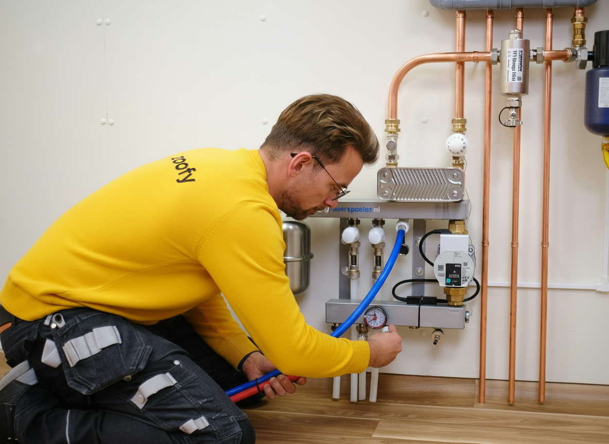 Have the underfloor heating flushed