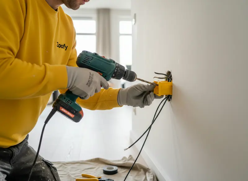 Have an electrical point installed