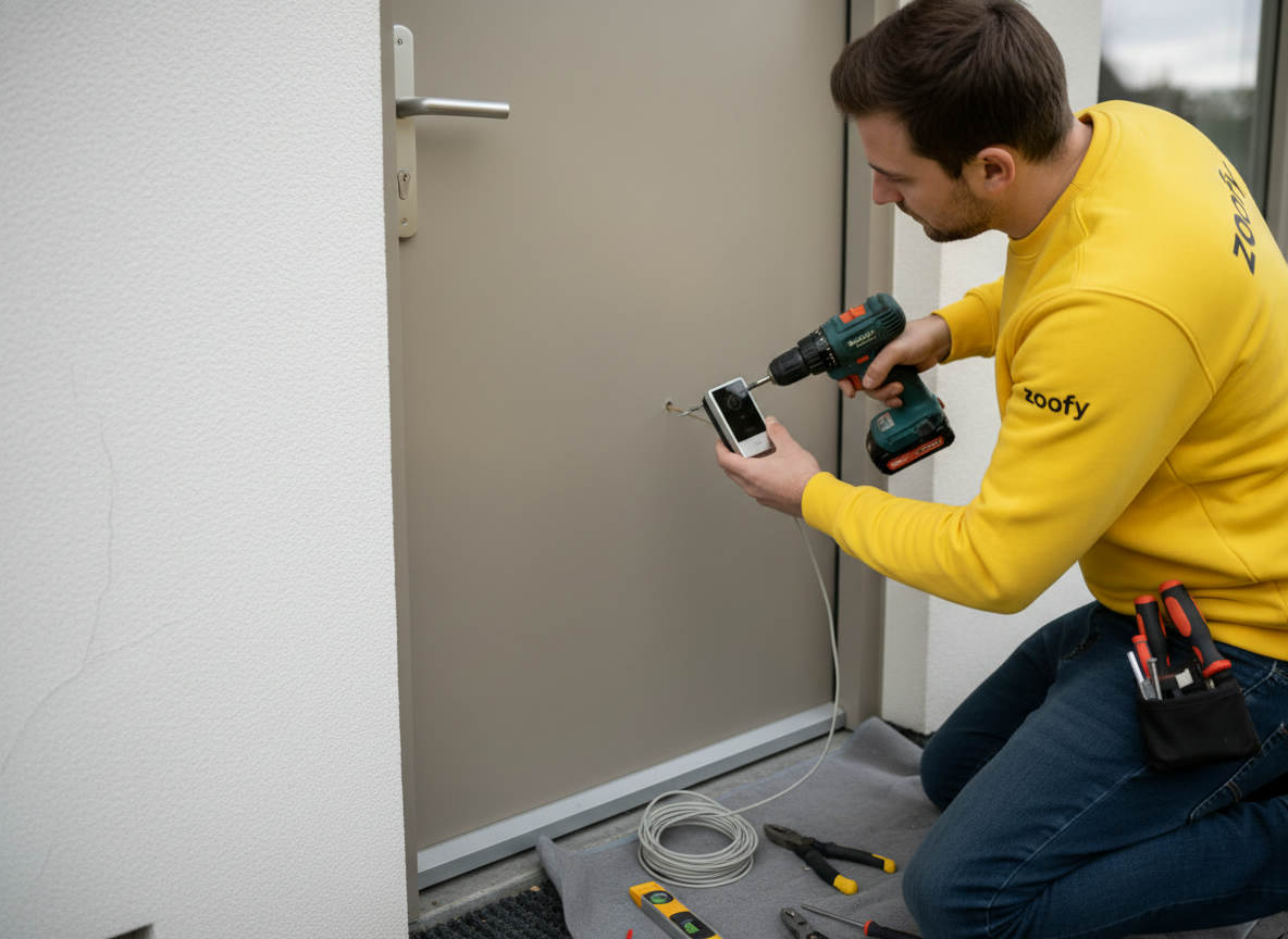Deurbel met camera laten installeren