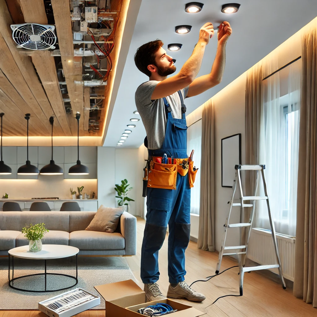 Have LED lighting installed