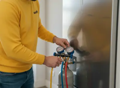 Koelkast gas laten bijvullen