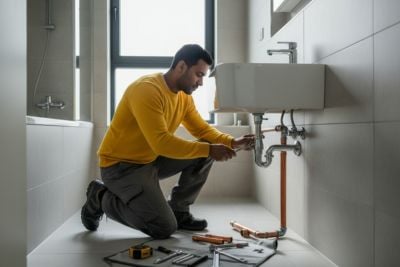 Sanitair laten plaatsen