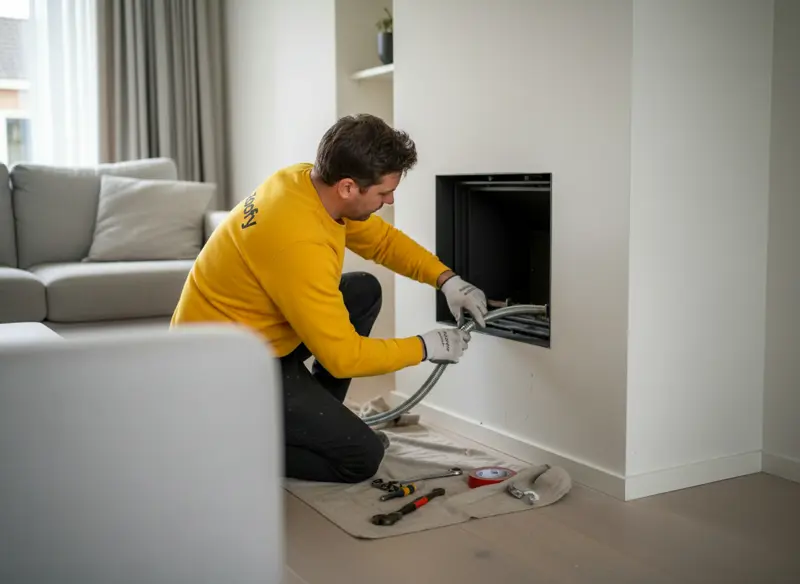 Have the gas heater fault resolved