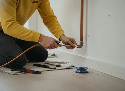 Loodgieter boeken voor een halve dag