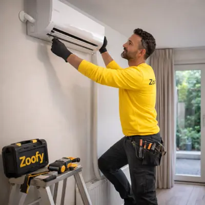 Air conditioning installation