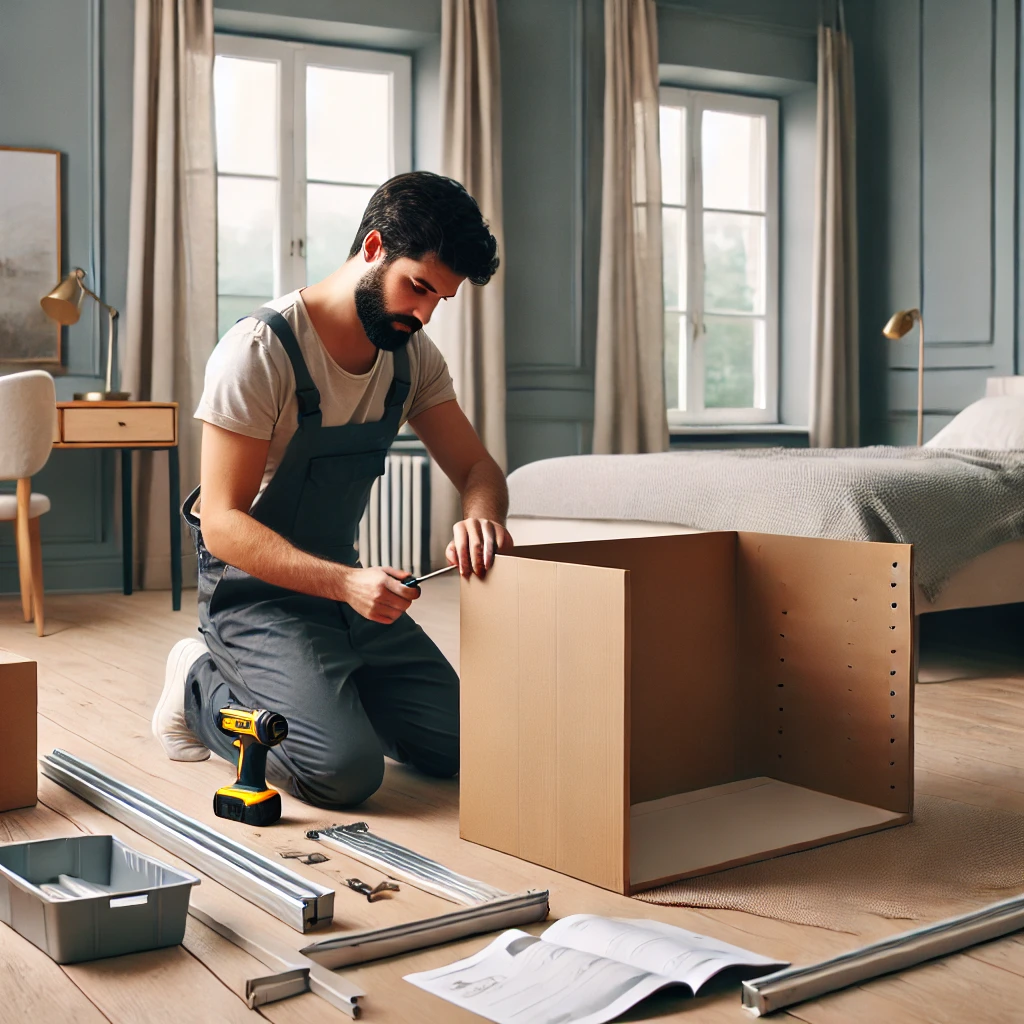 IKEA BRIMNES kast laten monteren
