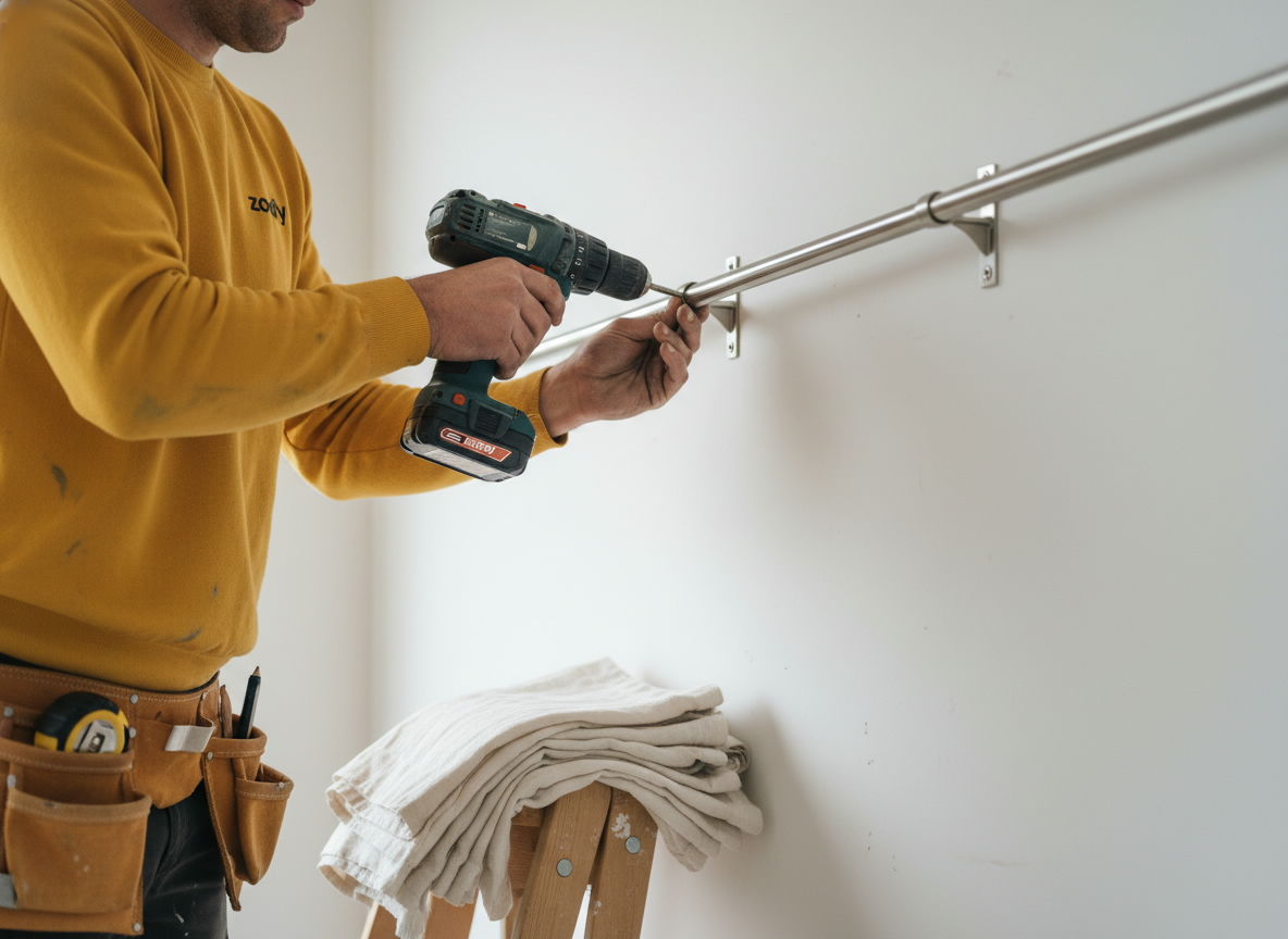 Gordijn laten ophangen