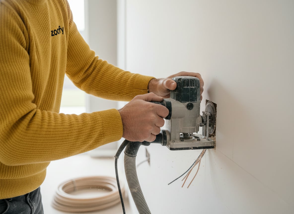Have electrical cables milled