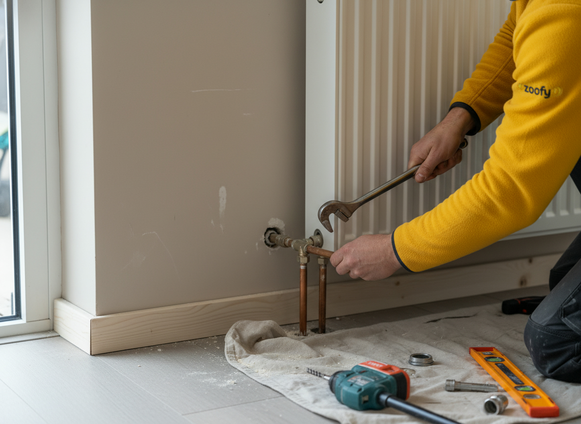 Radiator laten plaatsen