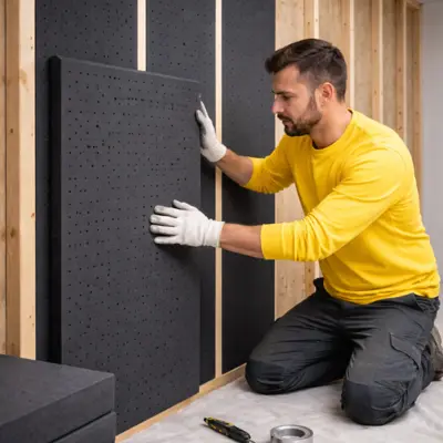 Have acoustic insulation installed