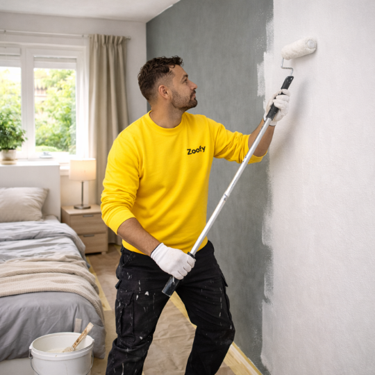 Have the bedroom painted
