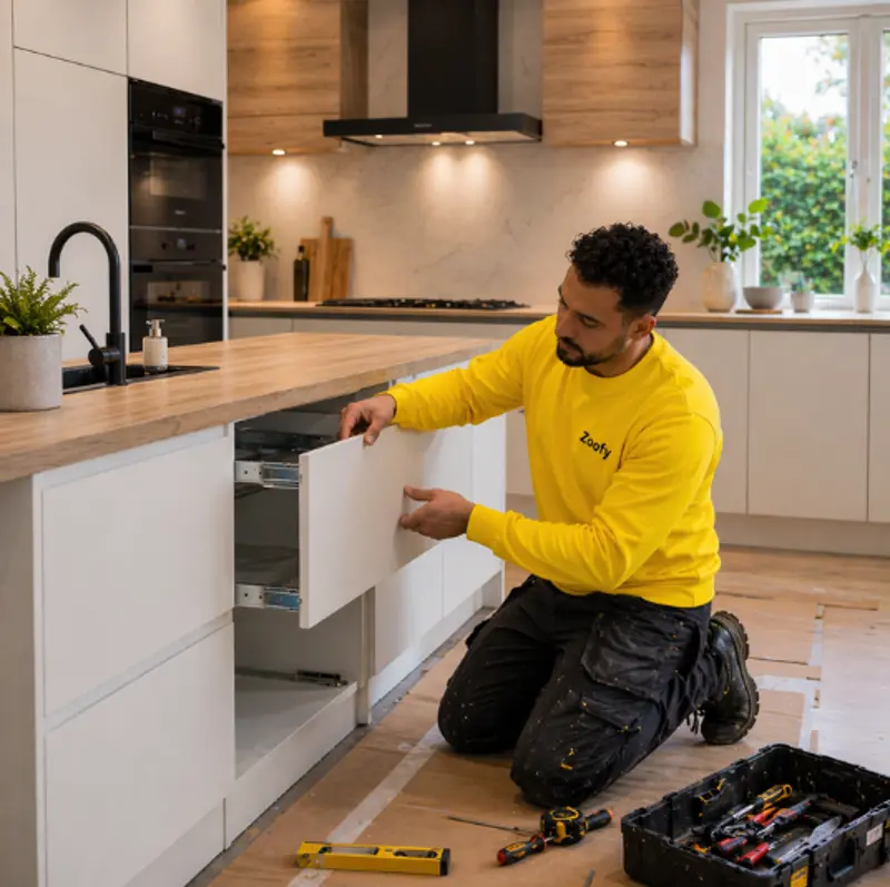 Have a kitchen installed.