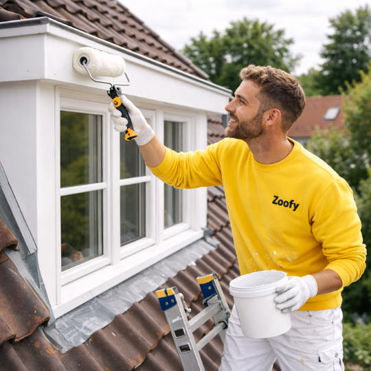 Have the dormer window painted