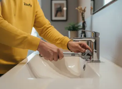 Kraan laten vastzetten