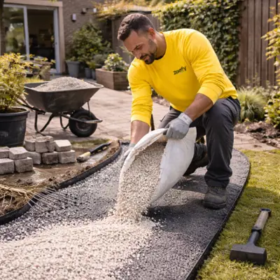 Install a gravel path
