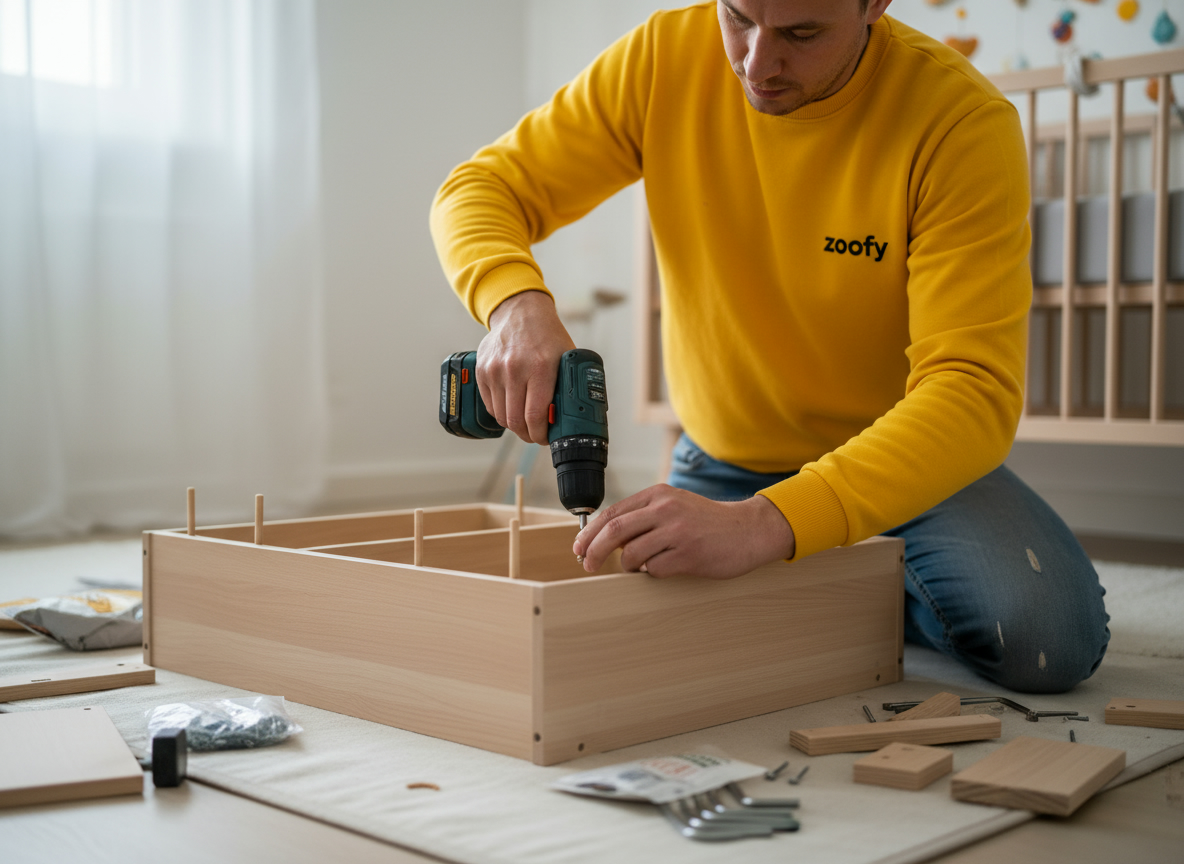 Have a dresser assembled