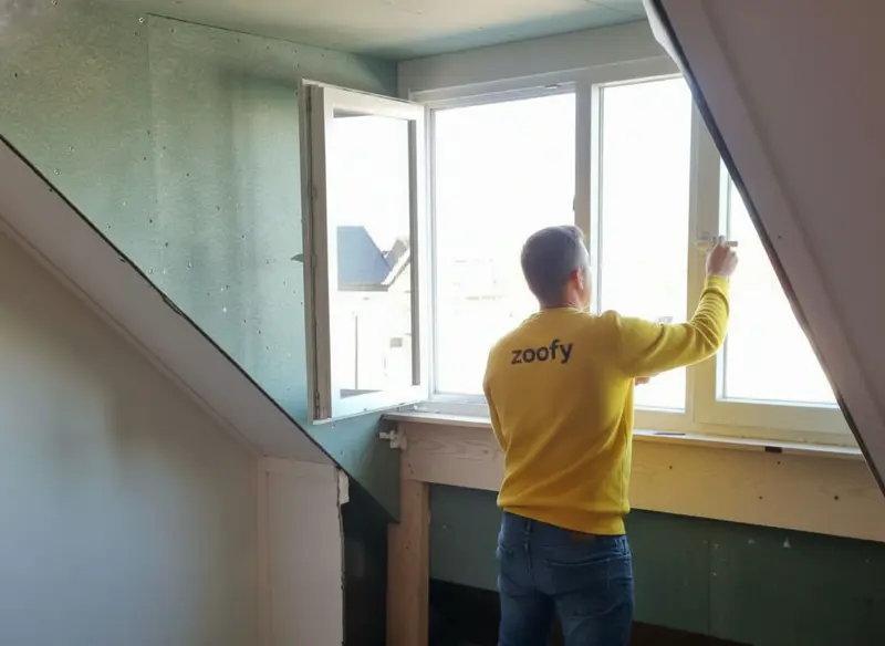 Finish a dormer internally