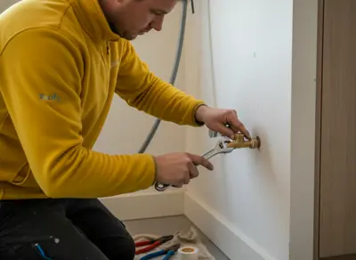 Have a washing machine tap installed