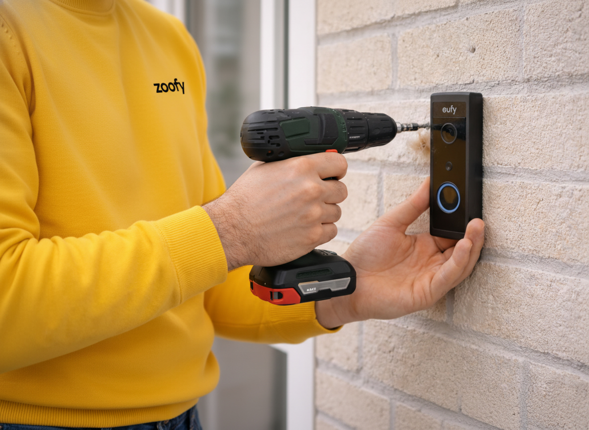 Have an Eufy doorbell installed