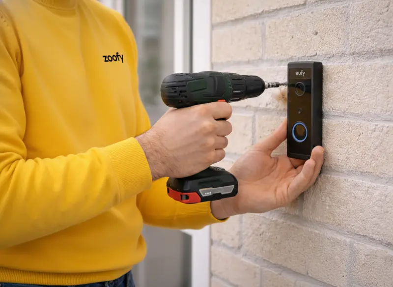 Have an Eufy doorbell installed
