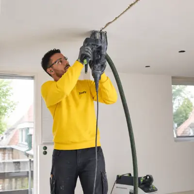 Mill ceiling grooves