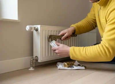 Have the radiator knob replaced