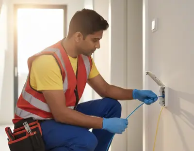 Glasvezel aanleggen in huis
