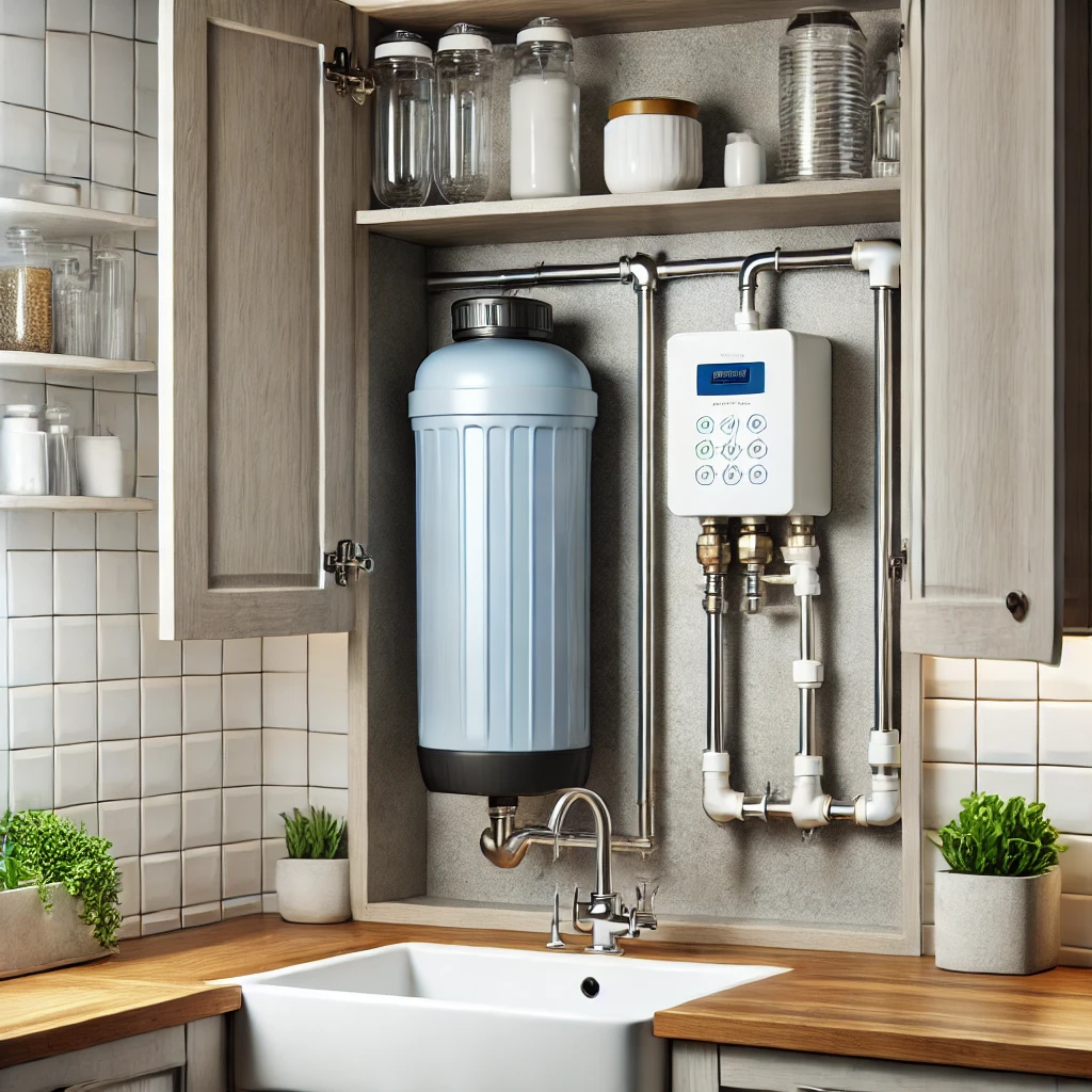 Have a water softener installed