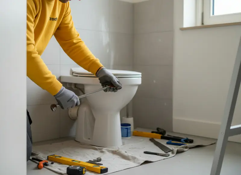 Toilet renovation