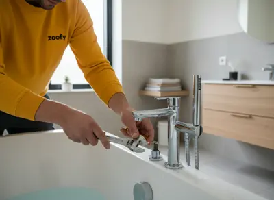 Have a bath tap installed