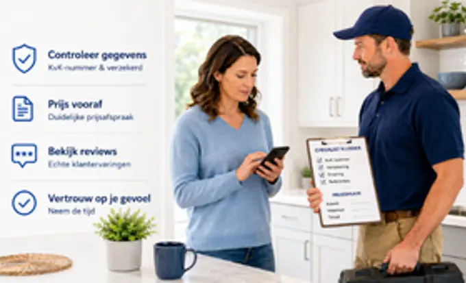 What should you look out for when booking a handyman and how can you avoid being scammed?