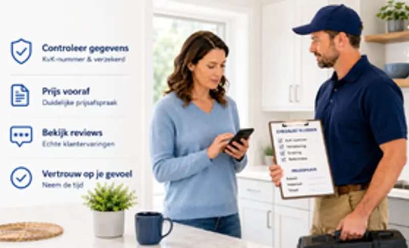 Waar moet je op letten bij het boeken van een klusser en hoe voorkom je oplichting?