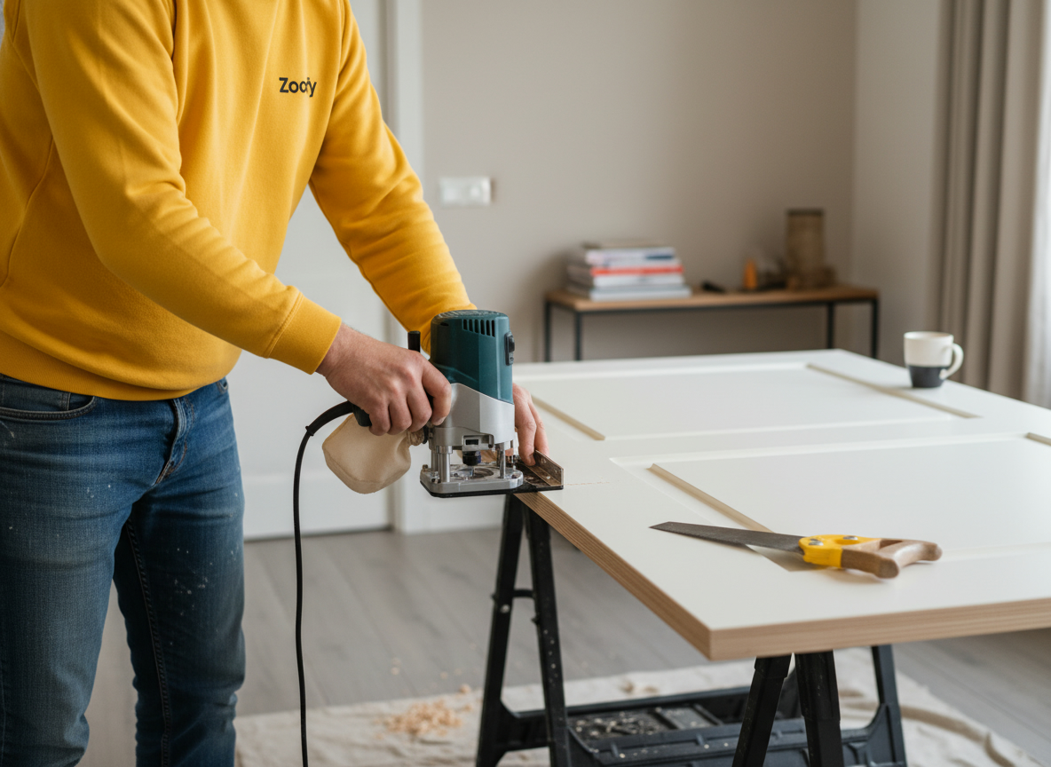 Leave a blunt door hanging