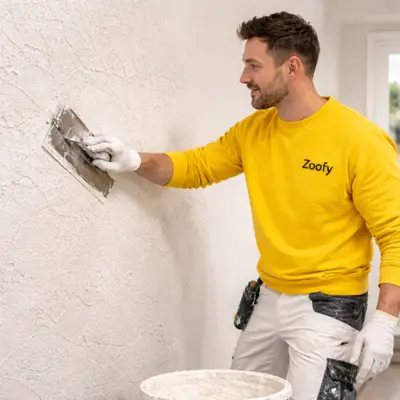 Have Spachtelputz applied