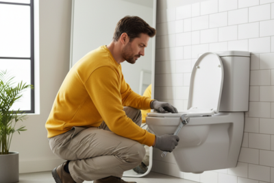 Toiletpot laten plaatsen of vervangen