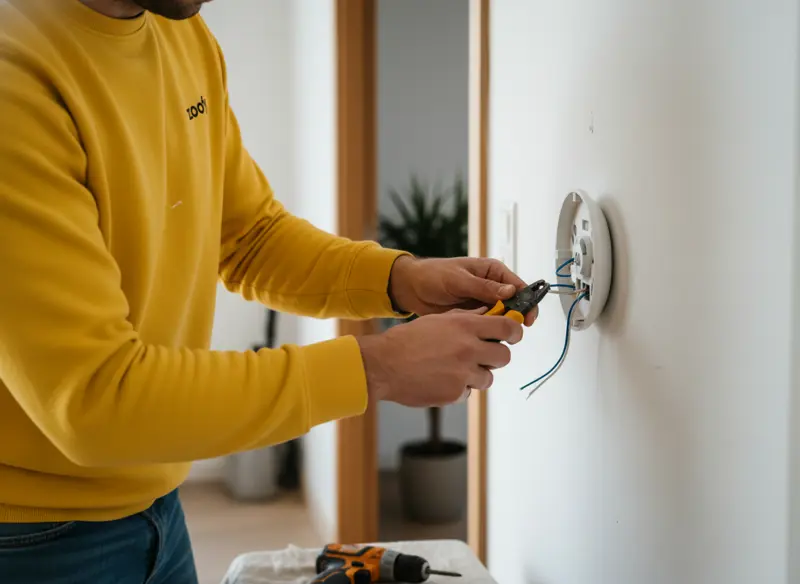 Have the Nest Thermostat E installed