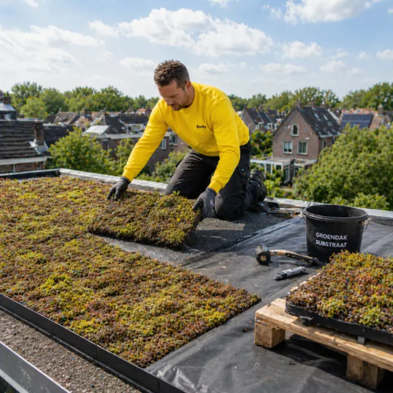 Have a green roof installed