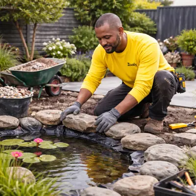 Vijver laten aanleggen