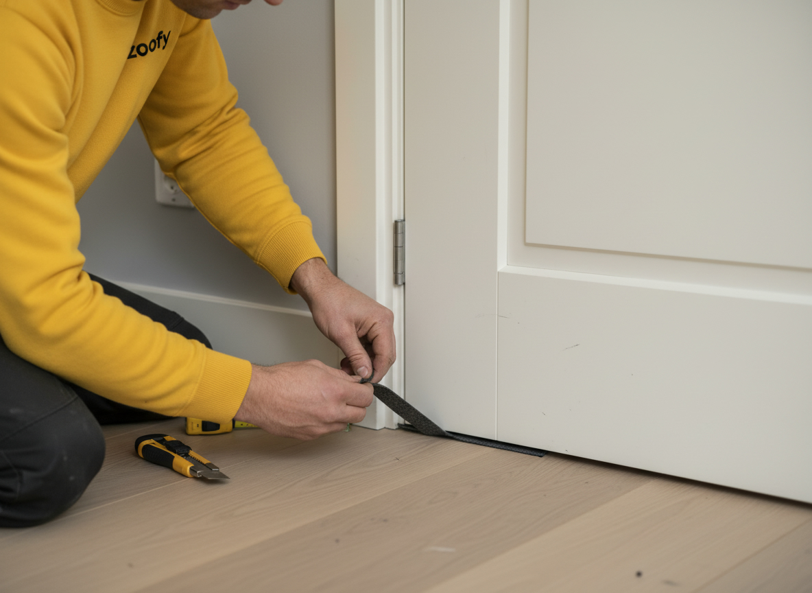 Tochtstrips laten plaatsen