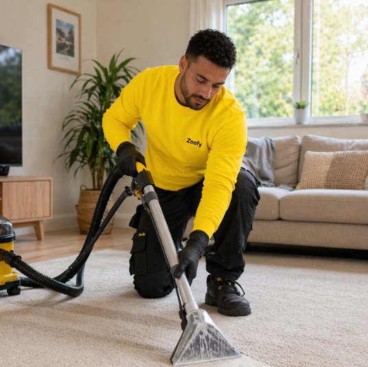 Tapijt laten reinigen