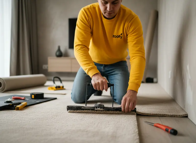 Have carpet laid